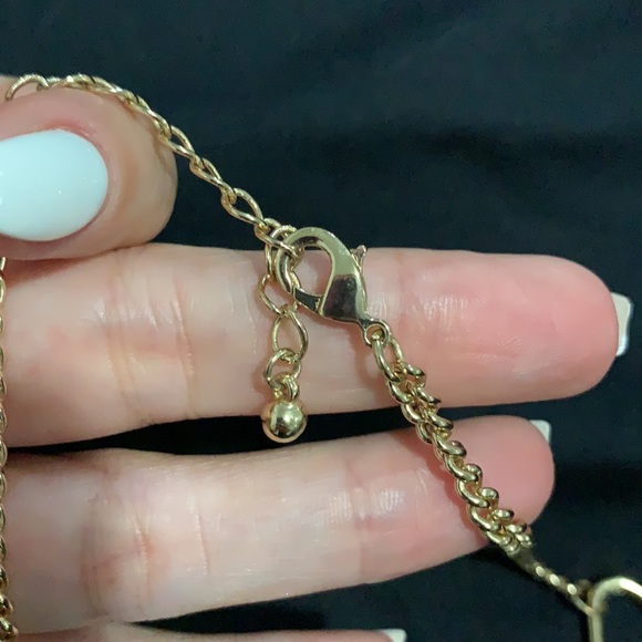 Adjustable gold chunky necklace - Picture 2 of 2